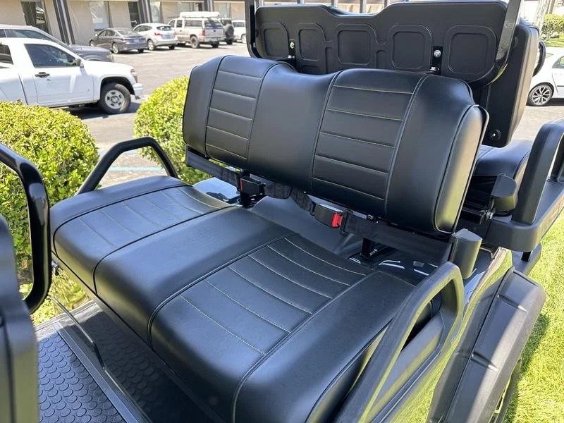 Padded rear passenger seats